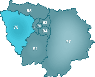 carte ile-de-France